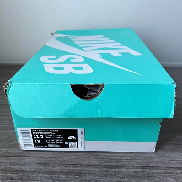 Nike SB BLZR Court Skateboarding Shoes  Blazer CV1658-100 - Picture 14 of 16